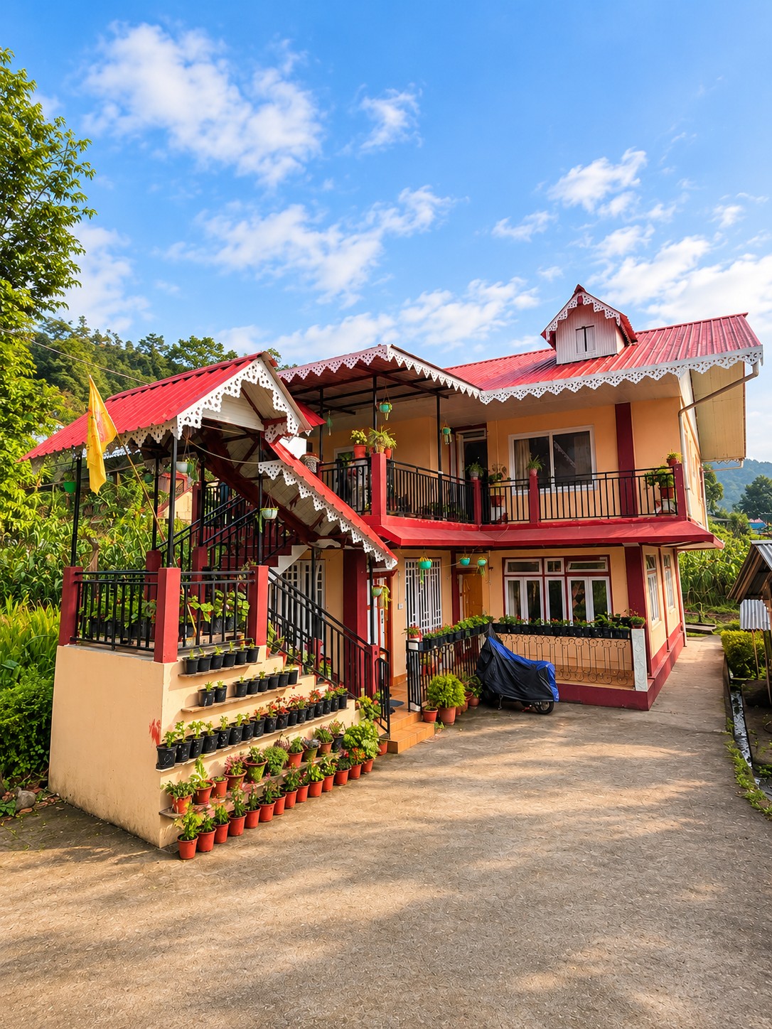 Pradhan Gaon homestay exterior